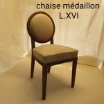 Chaise médaillon L XVI